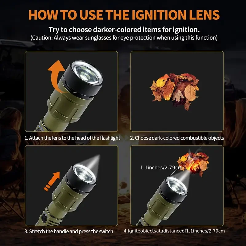 Ultra Powerful Flashlight Conc - Outdoor Adventure Travel review and price